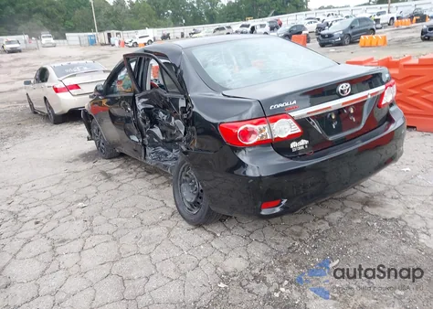 2012 Toyota Corolla Le z USA, uszkodzony, nr VIN 5YFBU4EE5CP008288